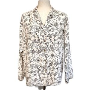 Bryn Walker Button-Up Blouse